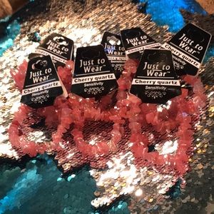 Just to wear cherry quartz bracelet